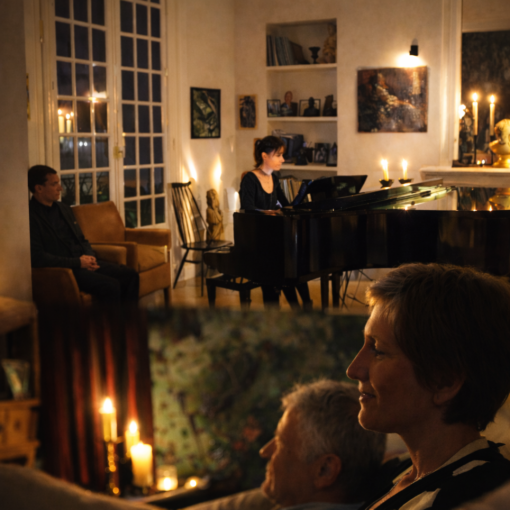 soirée intimiste au piano et écoute